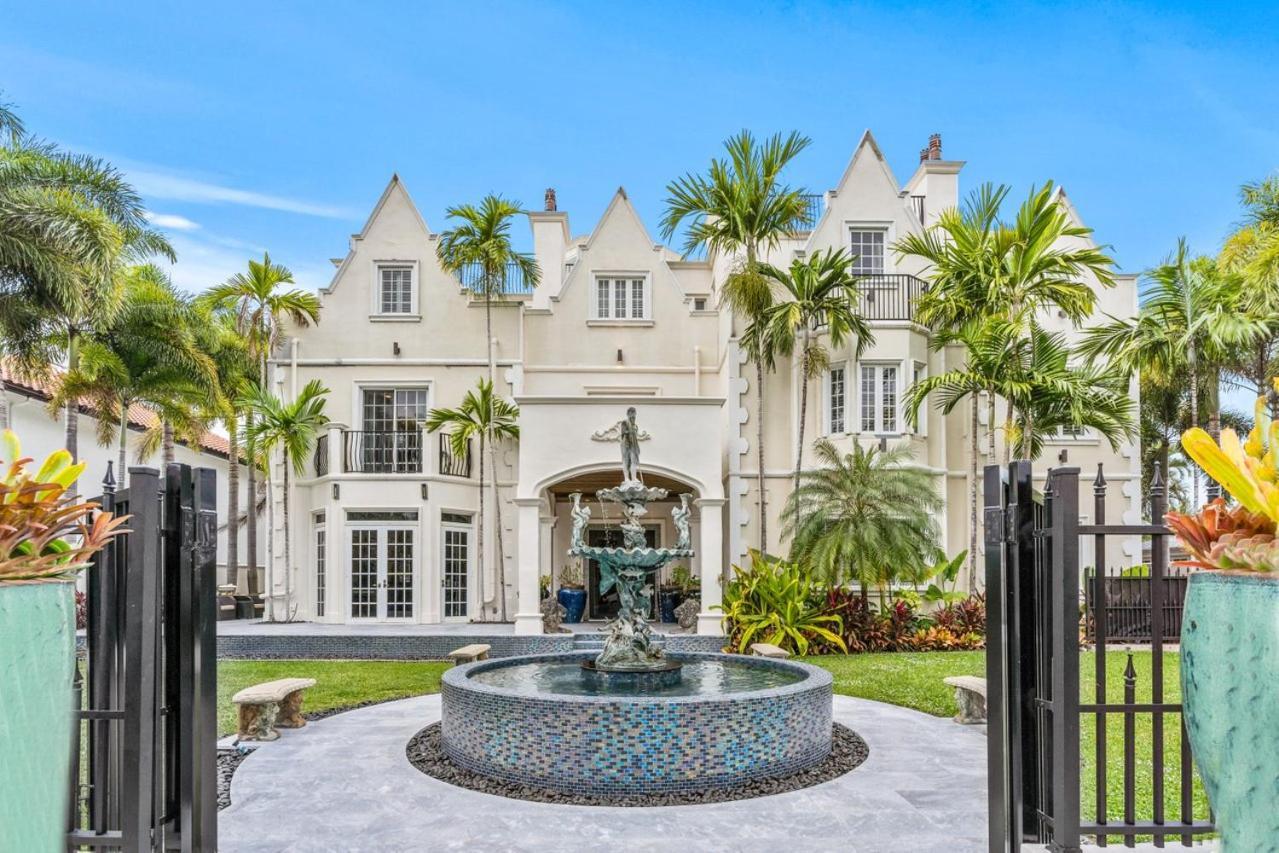 The Modern Castle Canal View Access Rooftop Living Greenhouse Vlllas Fort Lauderdale Esterno foto