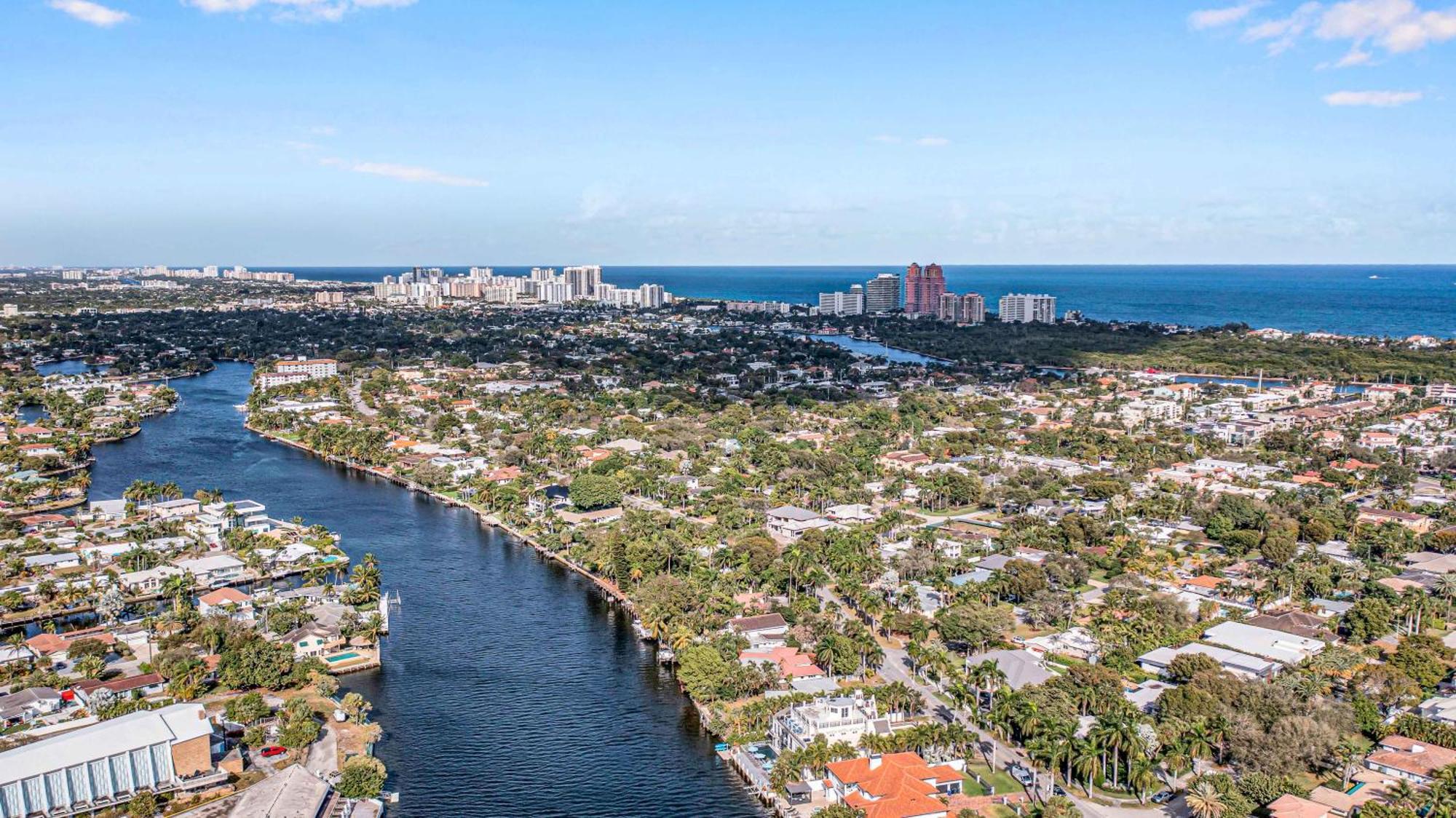 The Modern Castle Canal View Access Rooftop Living Greenhouse Vlllas Fort Lauderdale Esterno foto